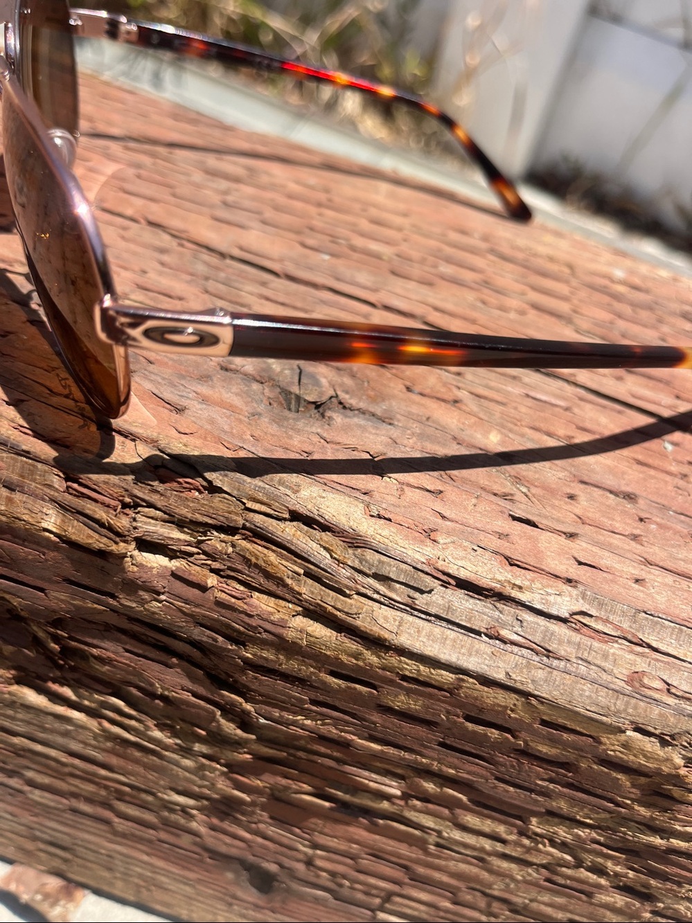 Oakley Feedback Rose Gold Aviator Sunglasses - Picture 13 of 16